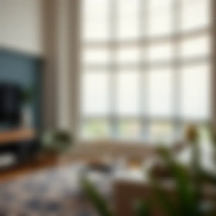 Customizable styles of cellular blinds displayed in a stylish interior