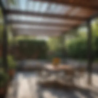 Maintaining Square Patio Covers Throughout the Seasons Maintaining patio covers in different seasons