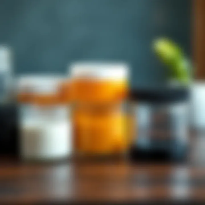 3 oz containers showcasing different applications