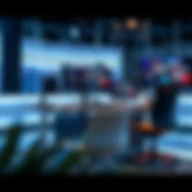 Ergonomic workstation emphasizing comfort and functionality for newsrooms