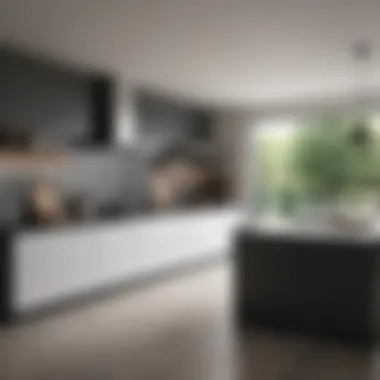 Modern Kitchen Design Software Interface Modern kitchen design software interface showcasing a vibrant layout