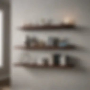 Installation Techniques for Stylish Interiors Step-by-step installation guide for wall shelves in a stylish interior