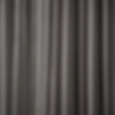 Understanding Grey Shower Curtain Fabrics Texture and fabric choices for grey shower curtains