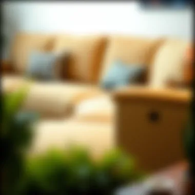 Reclining sectional sofa perfect for relaxation