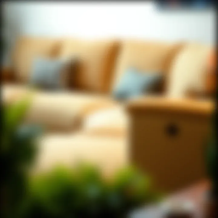 Reclining sectional sofa perfect for relaxation