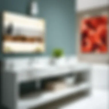 Innovative dual-sink counter arrangement