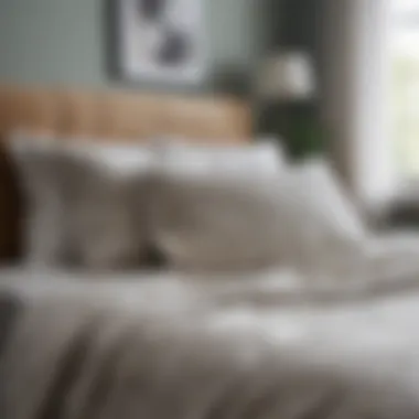 Sustainable Bedding Choices Eco-friendly duvet cover set made from sustainable materials