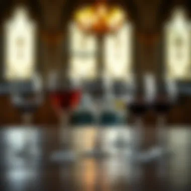 Historical Evolution of Wine Glasses Historical depiction of wine glass evolution through the ages