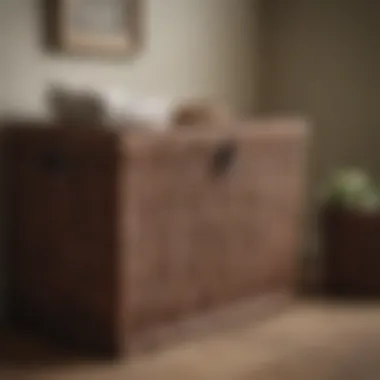 Heritage and Craftsmanship of Wicker Hampers Historical wicker hamper showcasing craftsmanship