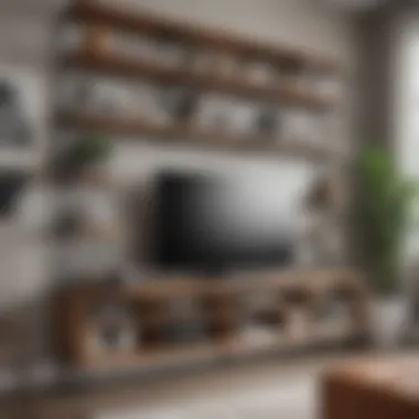Maximizing Space with Innovative Shelving Solutions Creative use of shelving unit in a small space