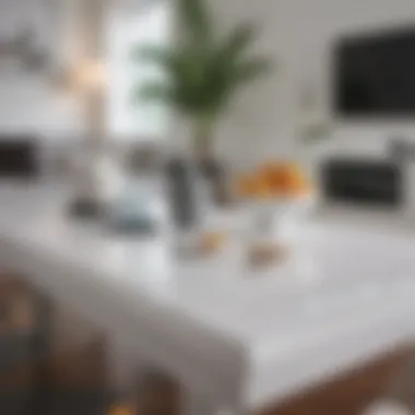 Care Tips for White Server Table Maintenance Care tips for maintaining a white server table's aesthetics