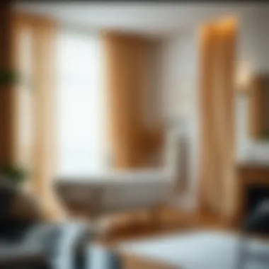 Maintenance tips for water-resistant curtains illustrated through practical examples