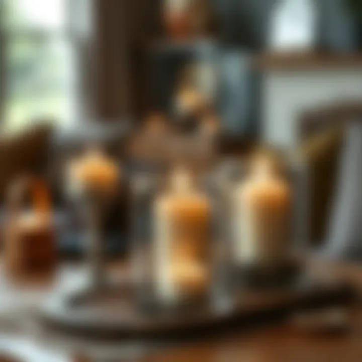 Rustic Charm: Flameless Candle Holders with Natural Materials Natural materials used in flameless candle holders for a rustic appeal