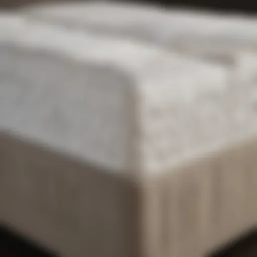 Different types of memory foam mattresses showcasing various designs and layers