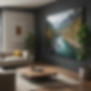 Interactive Room Design Tools Visual representation of an interactive room design software interface