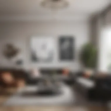 Modern Living Room Design Inspiration Showcasing a beautifully designed modern living room