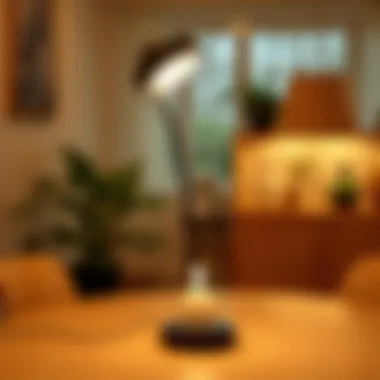 Sustainable materials used in modern LED clamp lamps