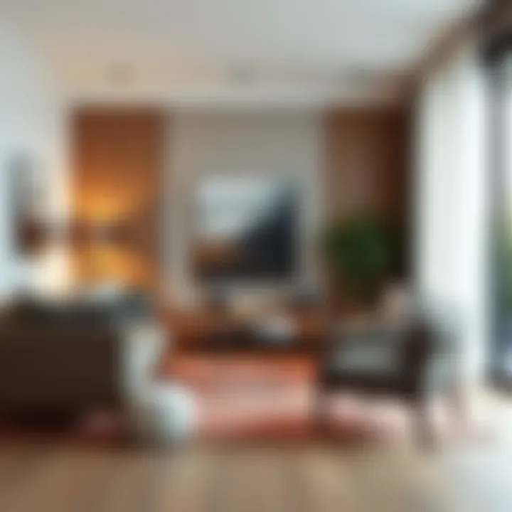 Versatile Furniture Arrangement Versatile furniture arrangement in a small space