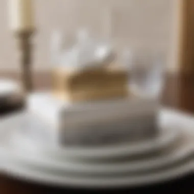 Modern Elegance in Napkin Containers Elegant napkin container showcasing modern design elements