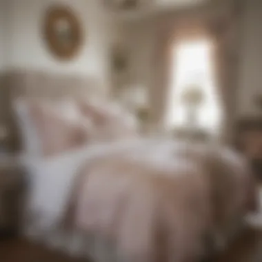 Stylish Bedroom with Roller Rabbit Bedding Stylish Roller Rabbit bedding in a beautifully decorated bedroom setting