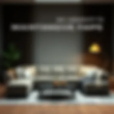 Maintenance tips for sectional sofas displayed in an informative layout