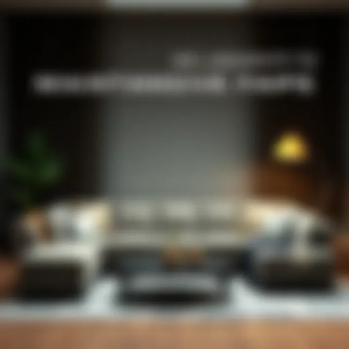 Maintenance tips for sectional sofas displayed in an informative layout