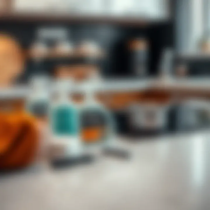 A maintenance kit designed specifically for smart cooktops, including cleaning solutions and tools