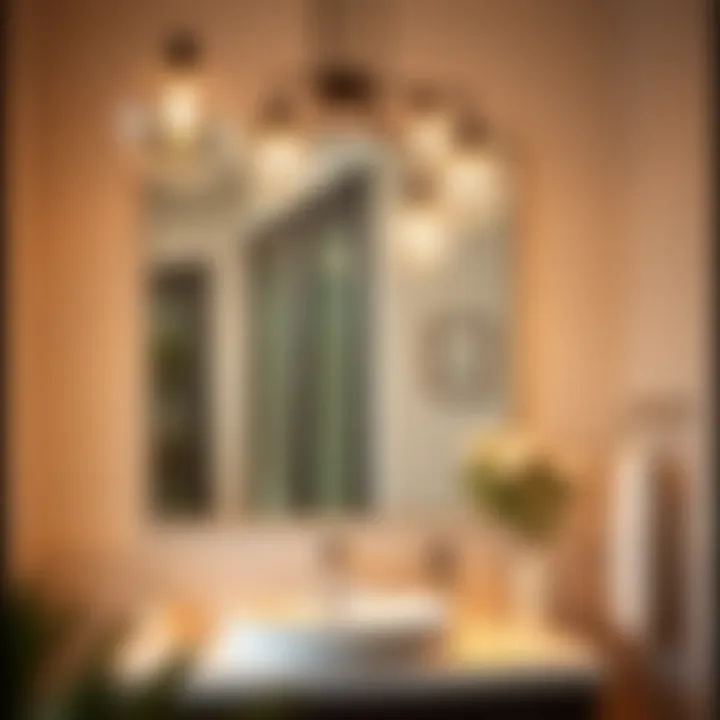 Creative Light Fixture Arrangements Enhancing Decor Creative light fixture arrangements enhancing bathroom decor