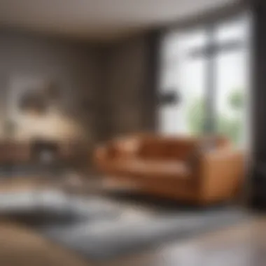 Multifunctional Room with Loveseat Sofa Bed Versatile multifunctional room featuring a loveseat sofa bed
